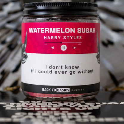 Watermelon Sugar (Harry Styles) - 9oz Scented Candle