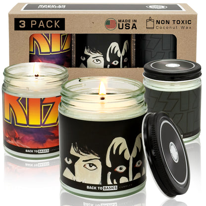 KISS Albums Candle Set