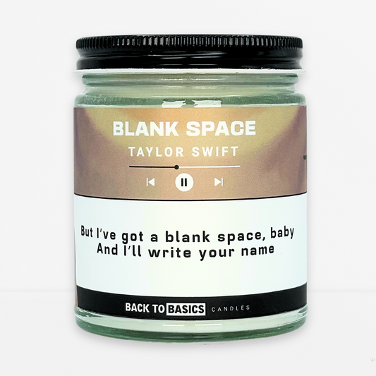 Blank Space - 9oz Scented Candle