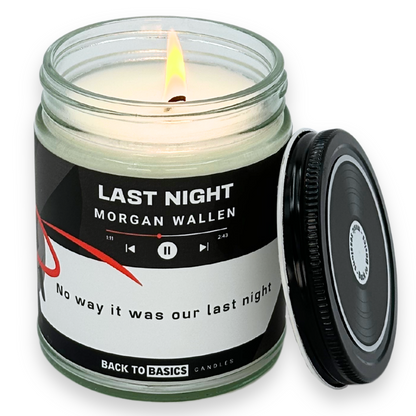 Last Night - 9oz Scented Candle