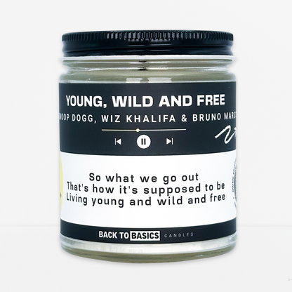 Young, Wild and Free - 9oz Scented Candle