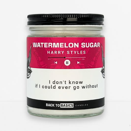 Watermelon Sugar (Harry Styles) - 9oz Scented Candle