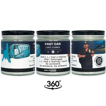 Fast Car - 9oz Scented Candle