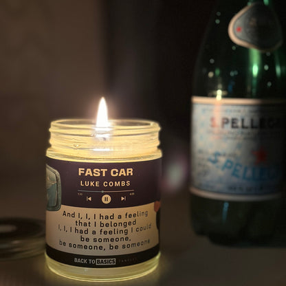 Fast Car - 9oz Scented Candle