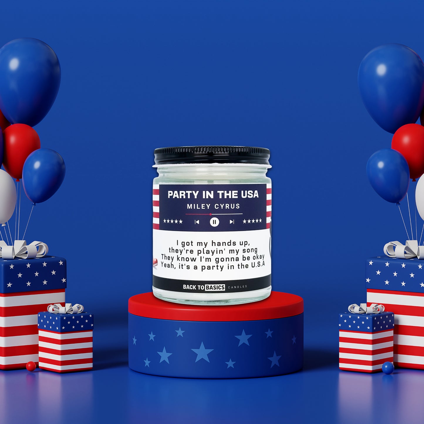 Party in the USA - 9oz Scented Candle