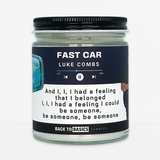 Fast Car - 9oz Scented Candle